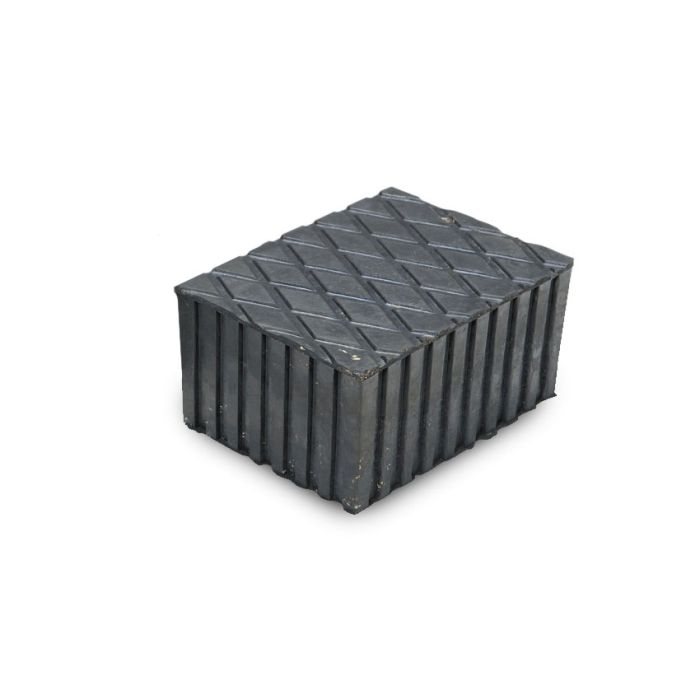 Gummiblokk løftebukk, 160x120x80mm