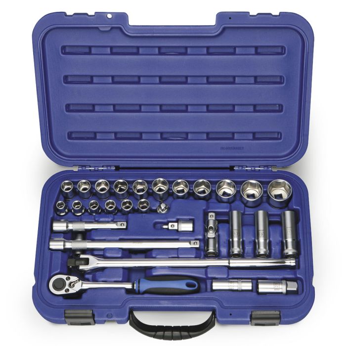 KCL Tools Pipesett 1/2" 30 deler mm
