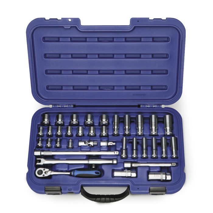 KCL Tools Pipesett 3/8" 36 deler mm