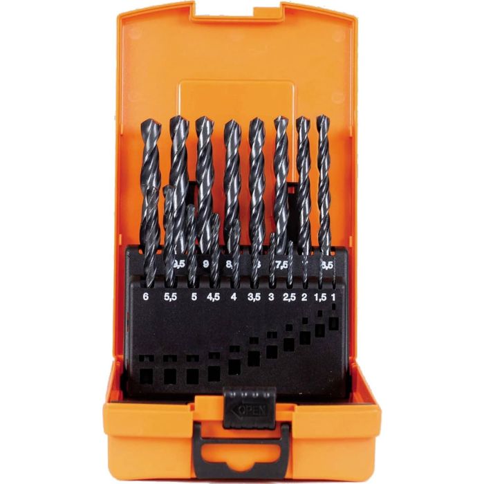 Projahn Borkassett HSS-R ECO 1-10x0,5mm, 19 deler