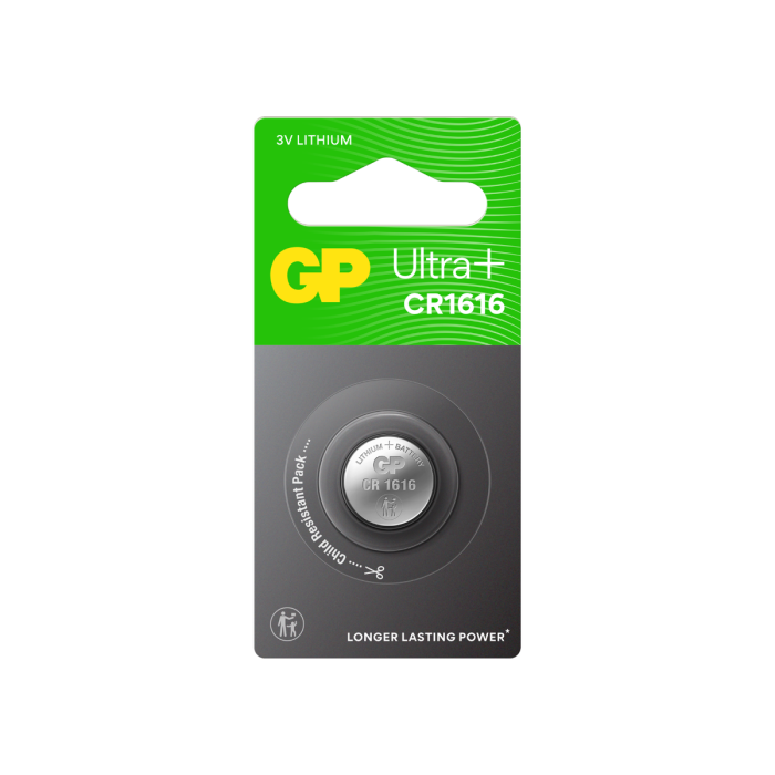 GP Knappcelle batteri CR1616-C1, 3V