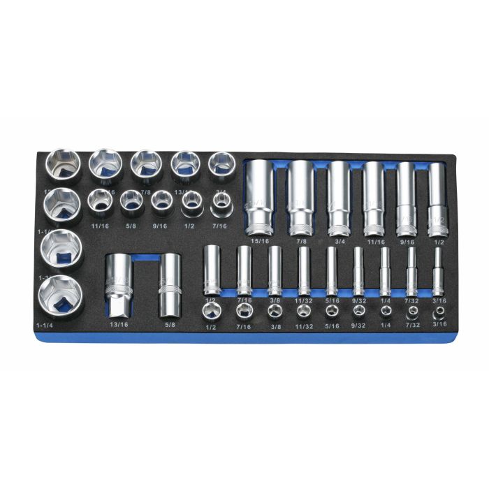 KCL Tools Innlegg med 1/4 og 1/2 piper i tommer