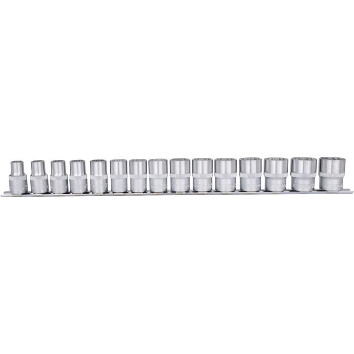 Pipesett Rail 1/2" 12-kant 15 deler 10-24mm