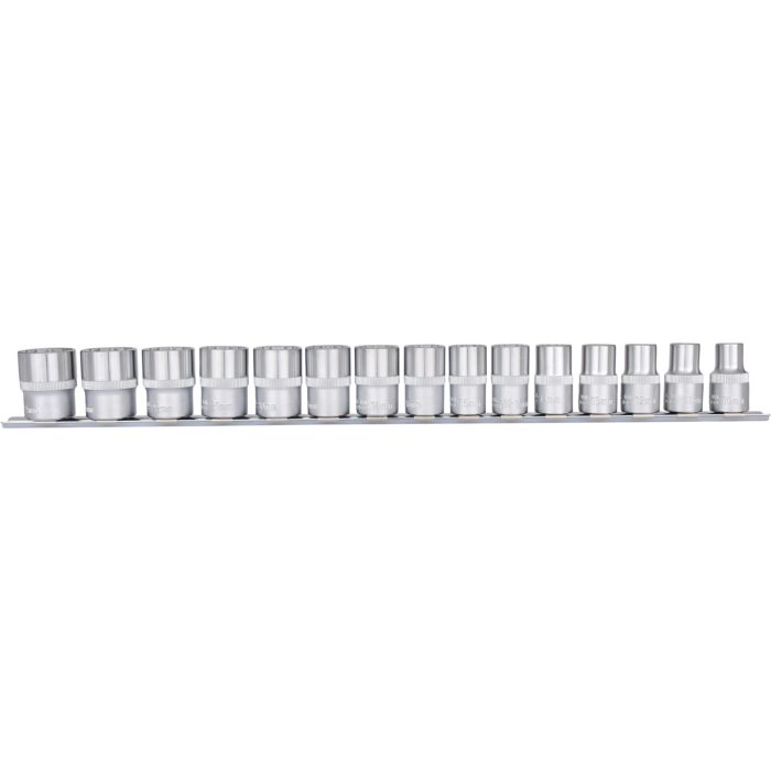 Pipesett Rail 1/2" 12-kant 15 deler 10-24mm