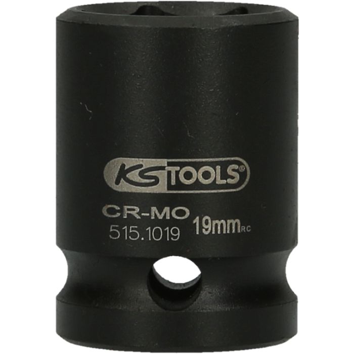 Kraftpipe 1/2" 6-kant 19mm