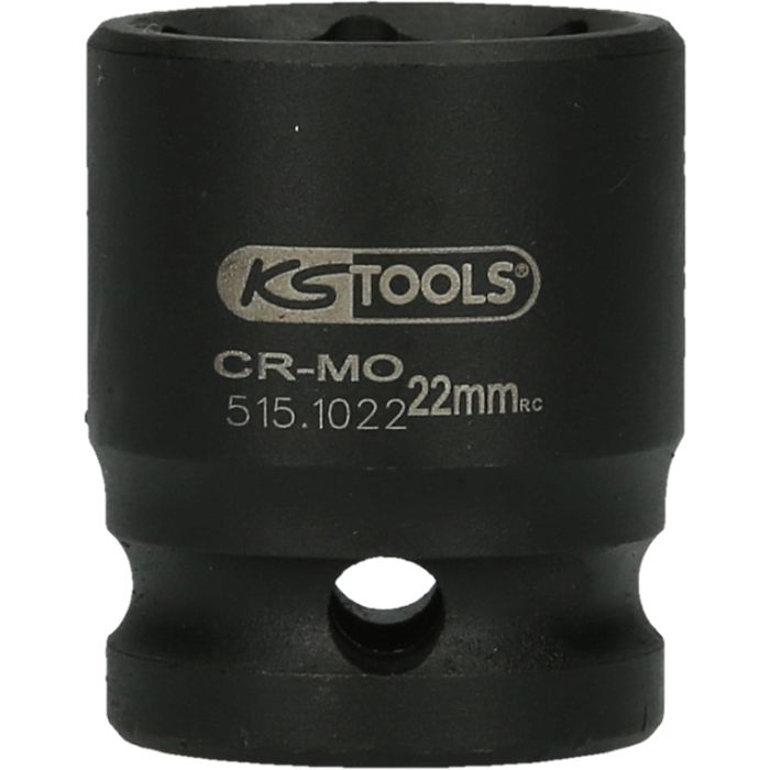 Kraftpipe 1/2" 6-kant 22mm