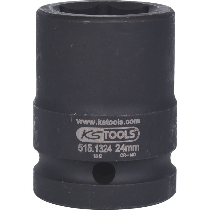 Kraftpipe 3/4" 6-kant 24mm