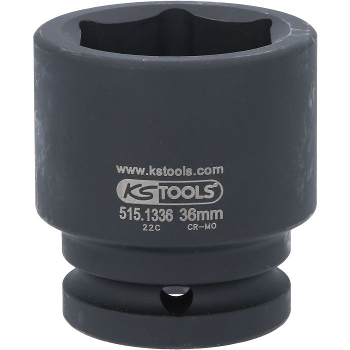 Kraftpipe 3/4" 6-kant 36mm