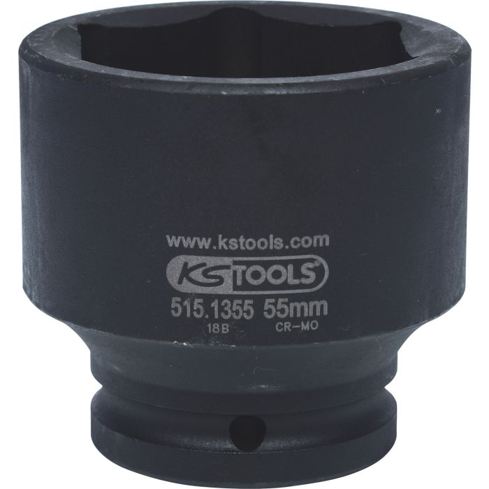 Kraftpipe 3/4" 6-kant 55mm