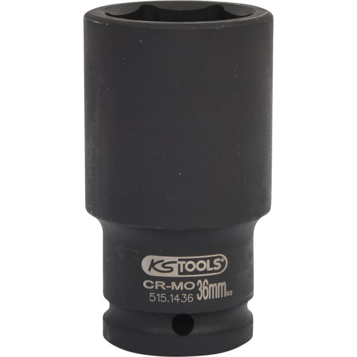 Kraftpipe 3/4" 6-kant 36mm lang
