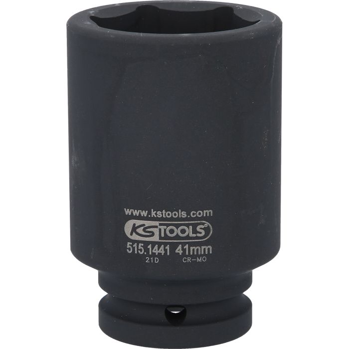 Kraftpipe 3/4" 6-kant 41mm lang