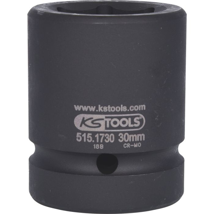 Kraftpipe 1" 6-kant 30mm