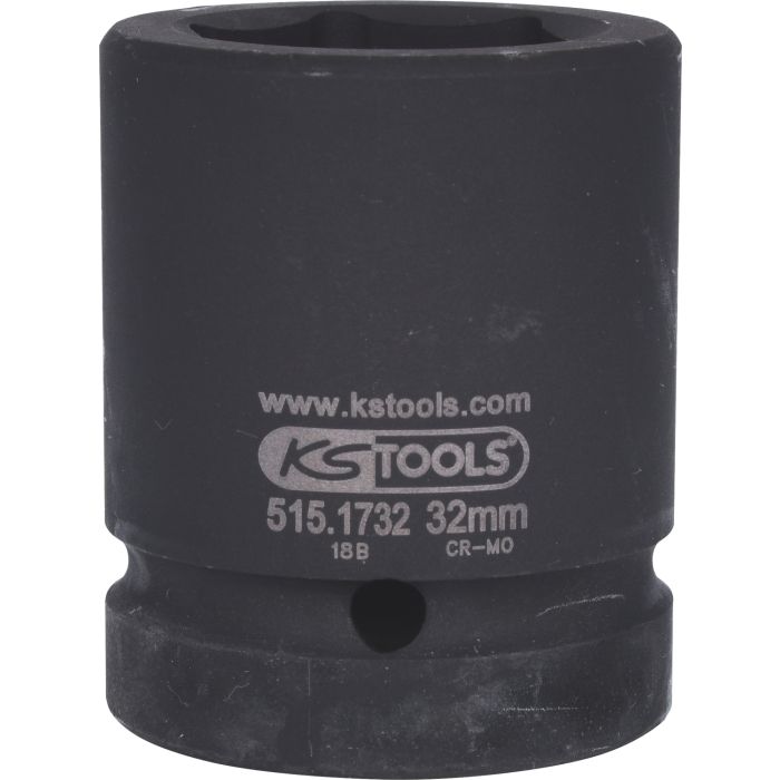 Kraftpipe 1" 6-kant 32mm