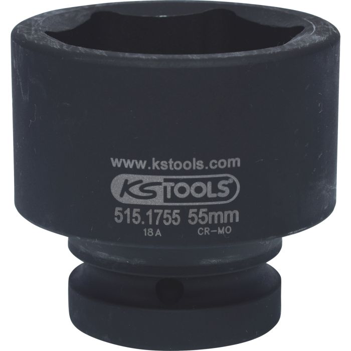 Kraftpipe 1" 6-kant 55mm