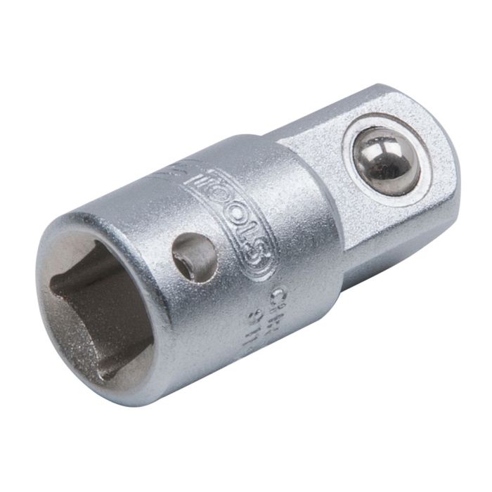 Overgang 1/4"F x 3/8"M m/oppheng
