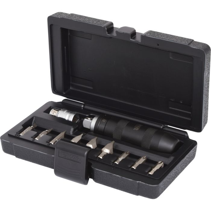 Slagskrutrekkersett 1/2" manuell 11 deler, Slagtrekker
