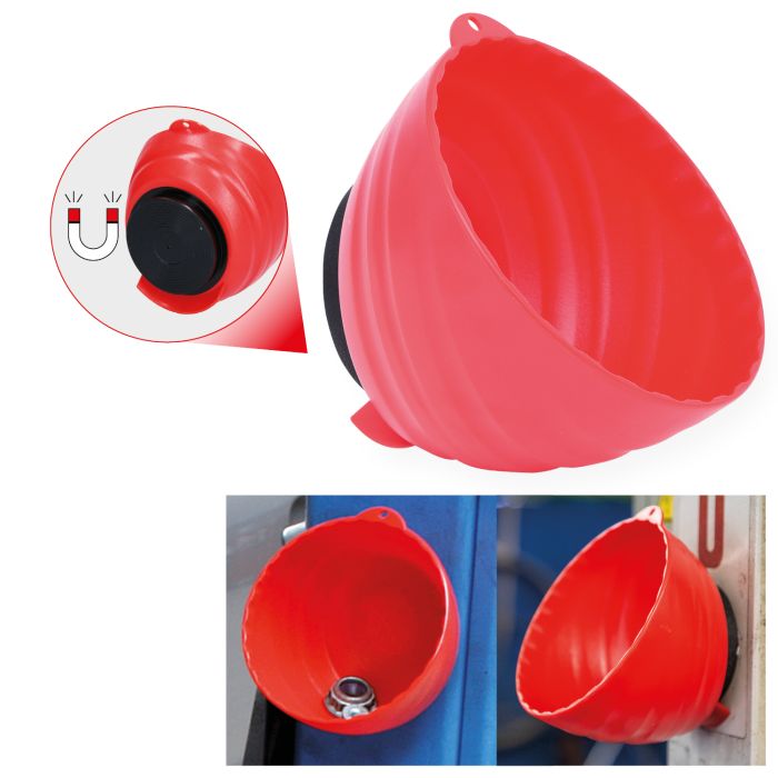 KS Tools Magnetskål i plast, Ø 150mm
