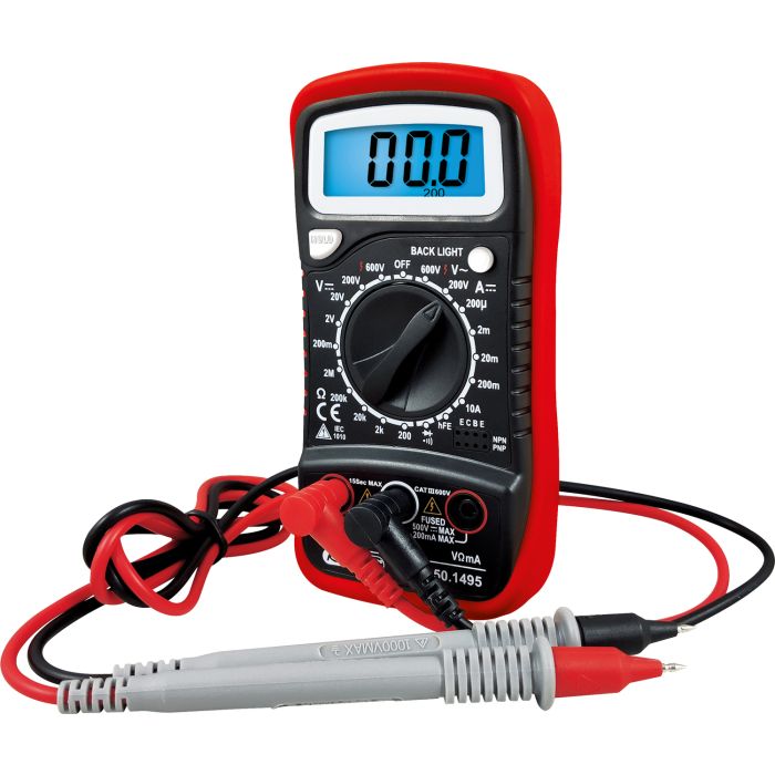 Multimeter Digitalt Cat III