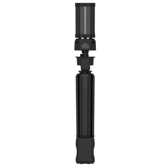 Tripod LED Arbeidslys 9000Lm oppladbar og 230v, sammenleggbar