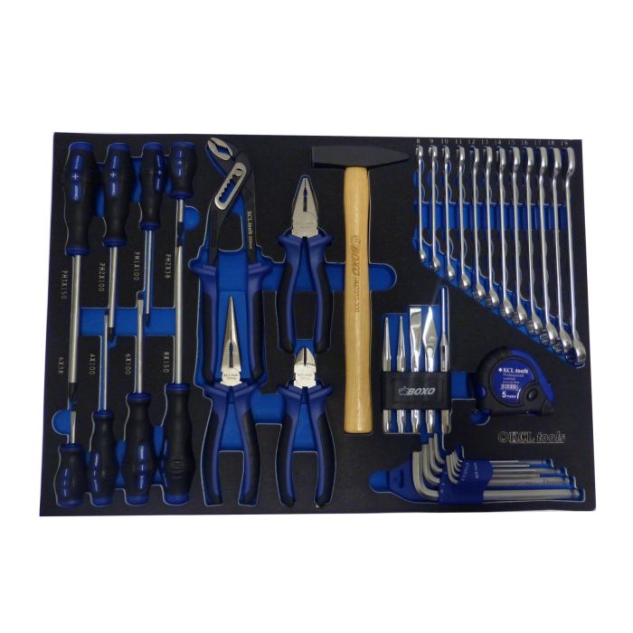 KCL Tools Verktøyinnleggsett, 178 deler