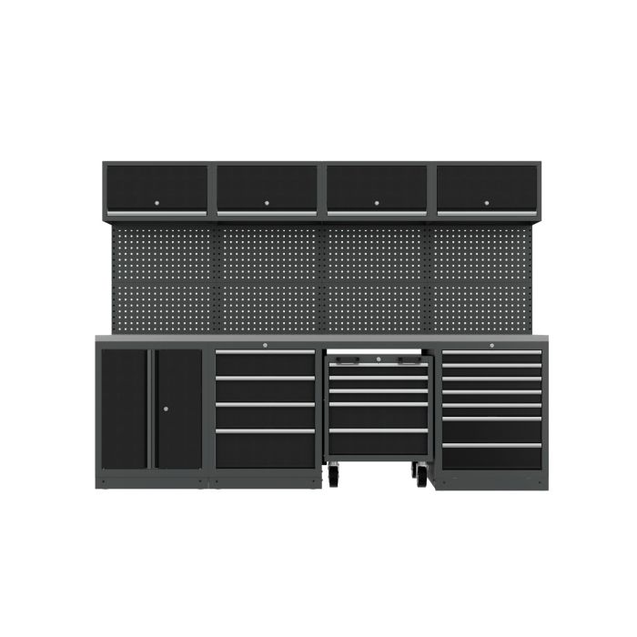 Innredning fire moduler med vogn, 271cm