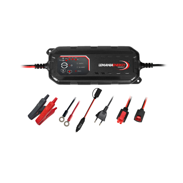Lemania LEM122470 Smart batterilader 12/24V, 7A
