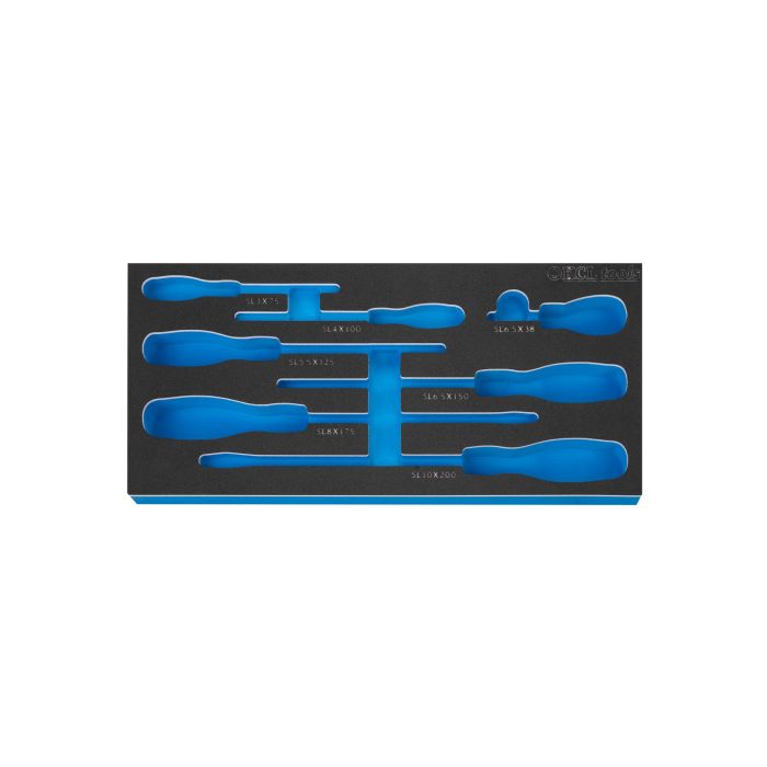 KCL Tools Innlegg tomt for skrutrekkere rett spor
