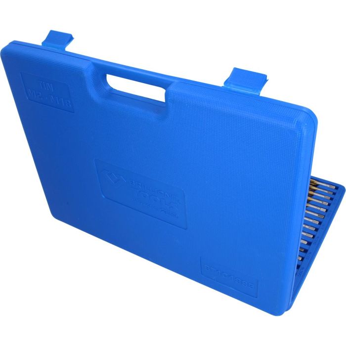 Gjengesett TiN M2-M18, 110 deler