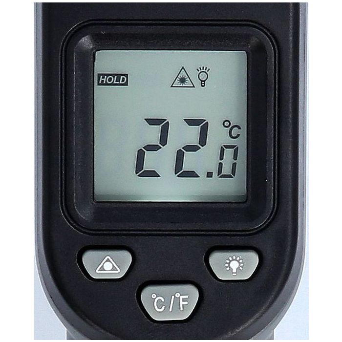 Infrarød-termometer, -50° til 500°