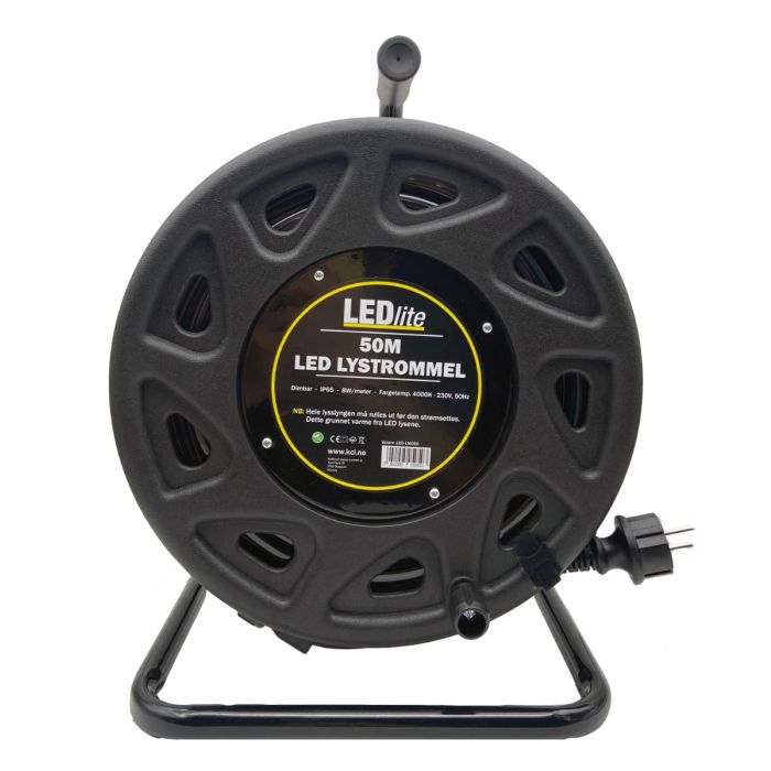 LED Lystrommel IP65, 50 meter