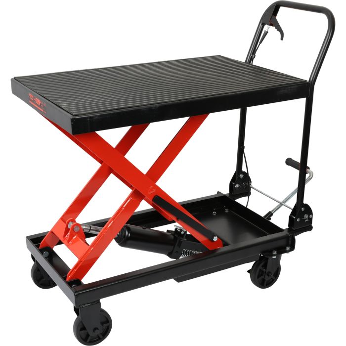 Performance hydraulisk mobilt løftebord, 500 kg