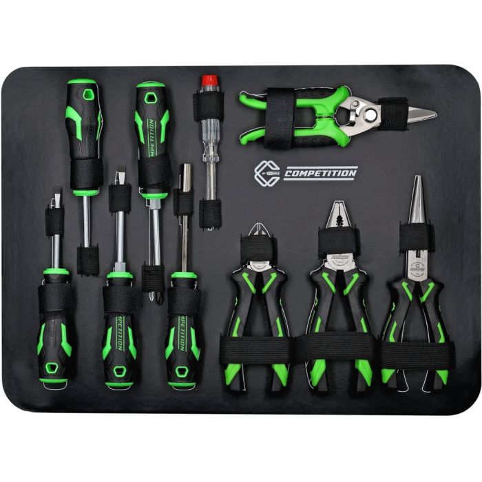 KS Tools COMPETITION Verktøysett i koffert 1/4" + 1/2", 145 deler