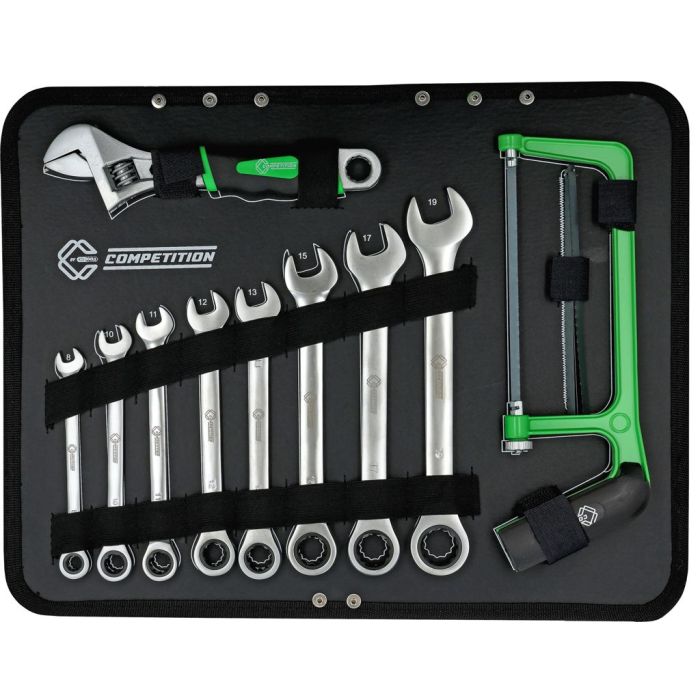 KS Tools COMPETITION Verktøysett i koffert 1/4" + 1/2", 145 deler