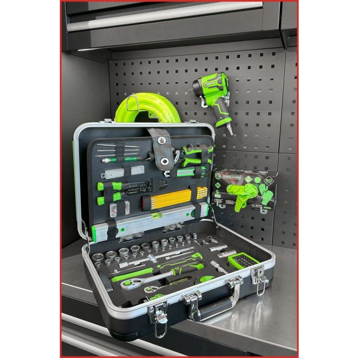 KS Tools COMPETITION Verktøysett i koffert 1/4" + 1/2", 145 deler