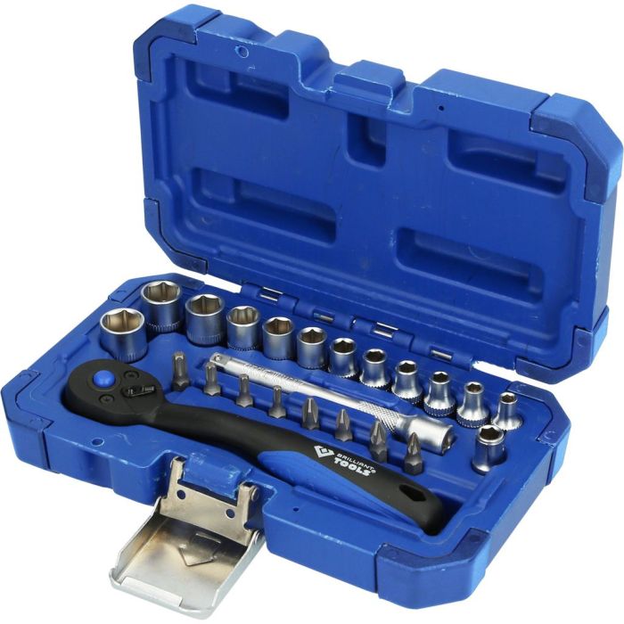 Pipesett 1/4", 23 deler