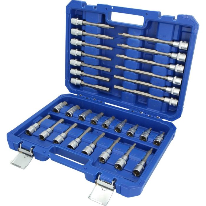 Bitspipesett 1/2" unbrako, 30 deler