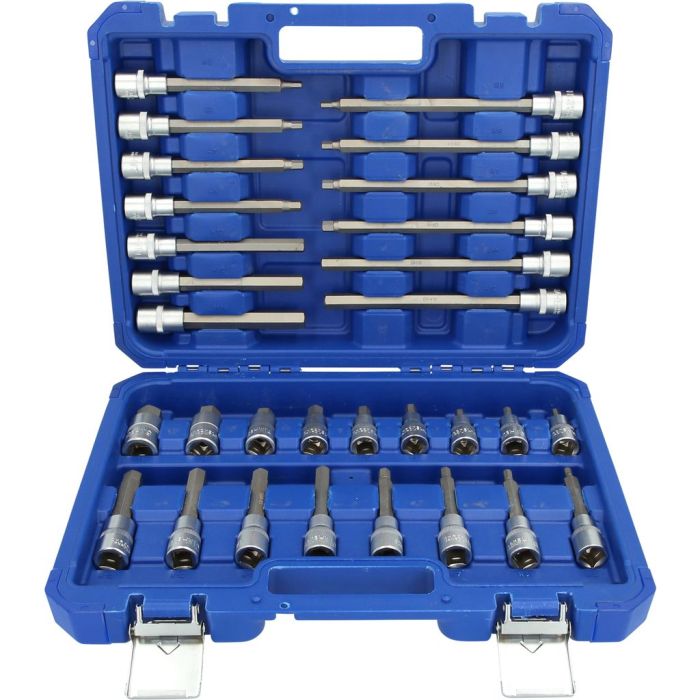 Bitspipesett 1/2" unbrako, 30 deler