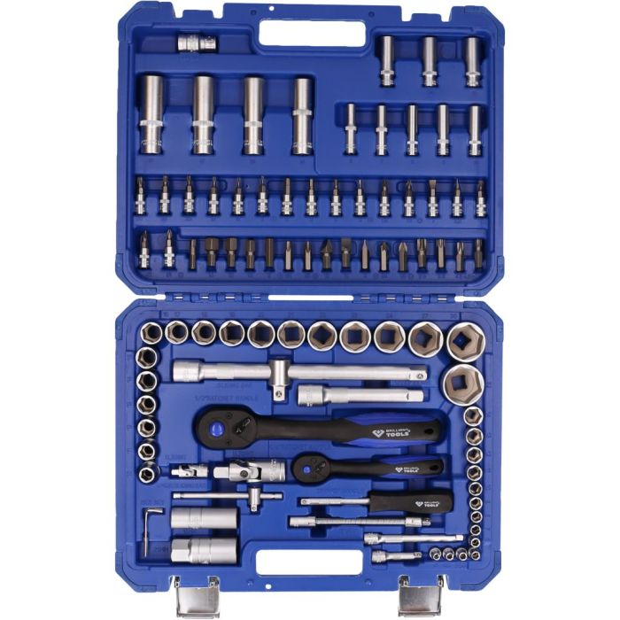 Pipesett, 1/4" + 1/2", 94 deler