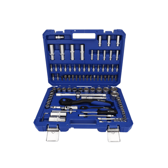 Pipesett, 1/4" + 1/2", 94 deler