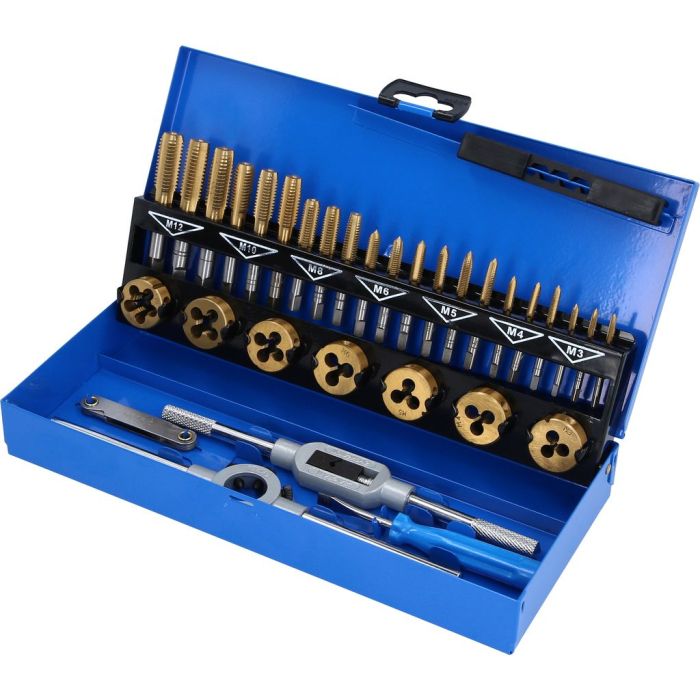 Gjengesett TiN M3-M12, 32 deler