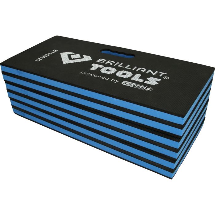 Foldbar mekanikermatte, 1200 x 400 x 23mm