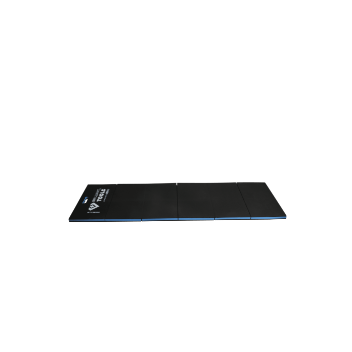 Foldbar mekanikermatte, 1200 x 400 x 23mm