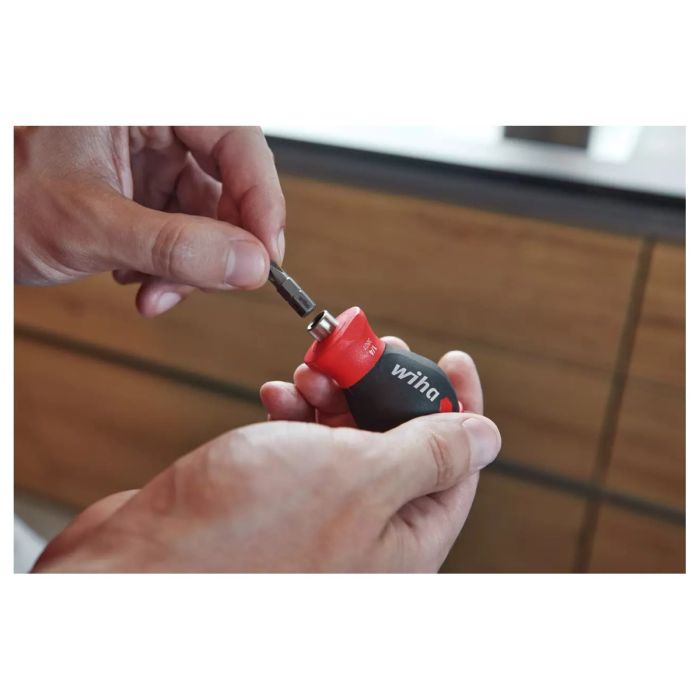 Skrutrekker med bitsmagasin magnetisk Stubby Spor/PH, med 6 bits