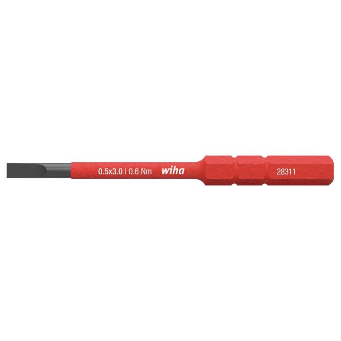 Bits 1/4" slimBit electric 75mm spor 3,0mm
