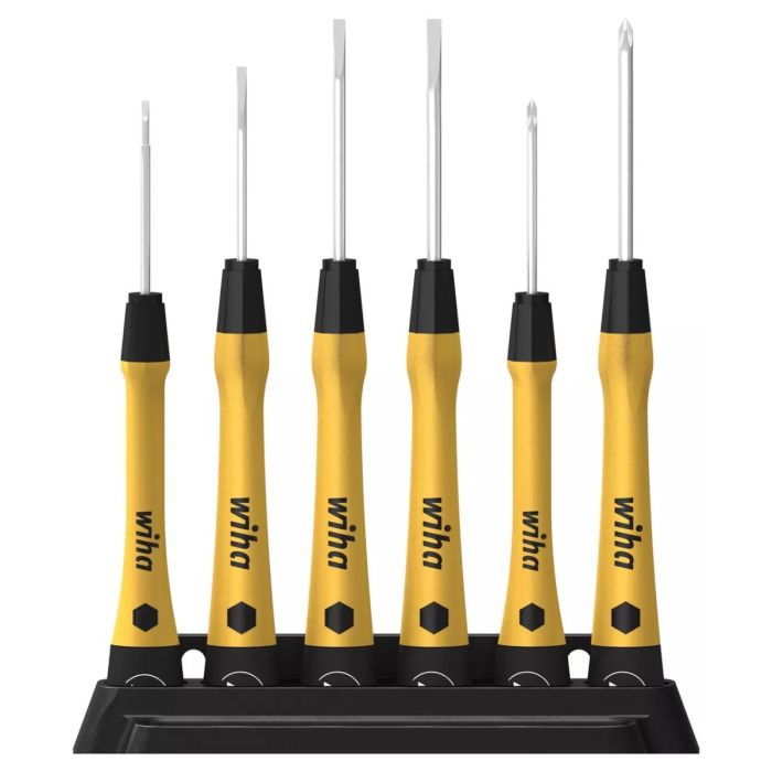 Presisjonsskrutrekkersett PicoFinish® ESD, 7 deler