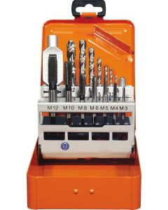 Projahn Gjengetappsett HSS-G M3-M12, 15 deler