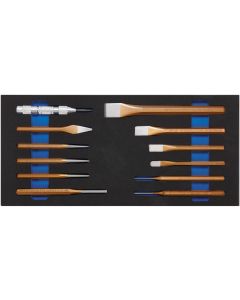 KCL Tools Innlegg med dor og meiselsett