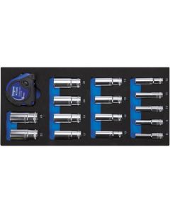 KCL Tools Innlegg med 3/8" lange piper