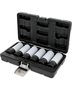 KS Tools Kraftpipesett 1/2" hjulpiper for spesialaluminiumsfelger, 6 deler