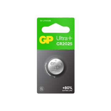 GP Knappcelle batteri CR2025-C1, 3V